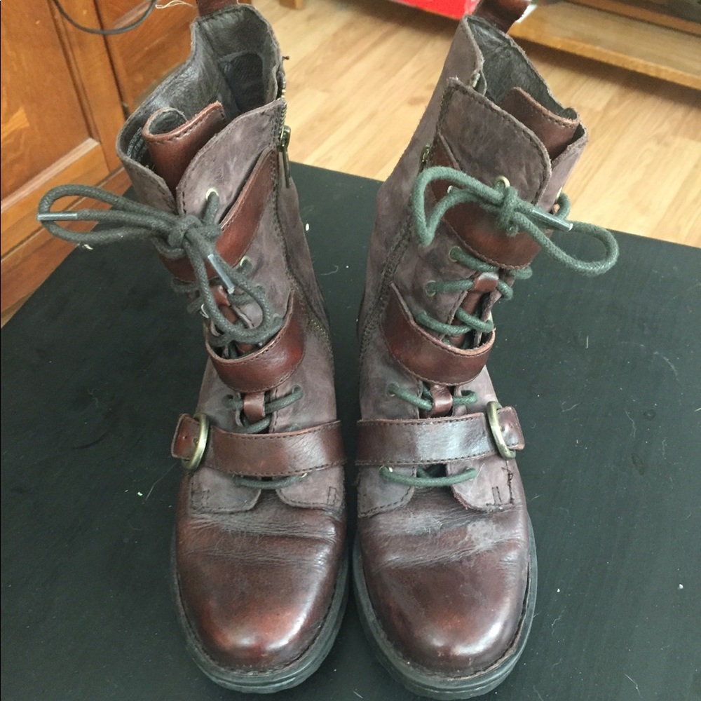 Born Combat Boots